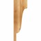 Ekena Millwork Newport Rough Sawn Corbel, Western Red Cedar, 6"W x 8"D x 24"H COR06X08X24NEW00RWR - alternate 3
